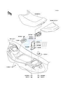 JET_SKI_STX-15F JT1500ABF EU drawing Seat