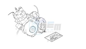 SENDA SM DRD RACING LTD - 50 CC VTHSR2A2B drawing ENGINE