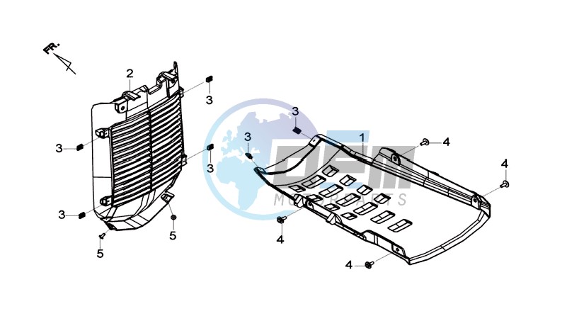 UNDERTAIL / COOLER COWLING