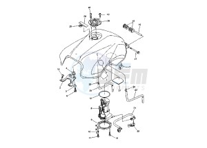 FZ6-SA FAZER 600 (ABS) drawing FUEL TANK