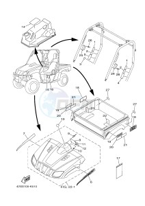 YXR700F YXR7FB RHINO 700 (1RB2 1RB3 1RB4 1RB5) drawing EMBLEM & LABEL 2