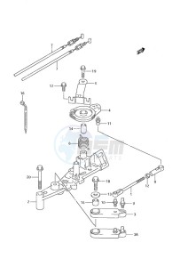 DF 200 drawing Throttle Rod