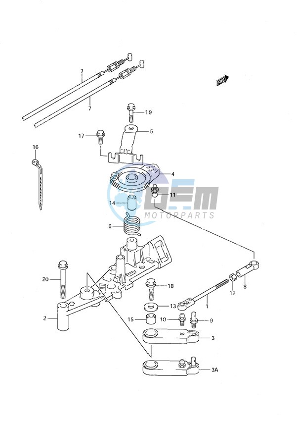 Throttle Rod