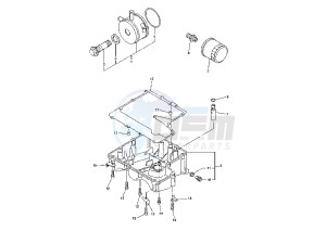 YZF R6 600 drawing OIL CLEANER