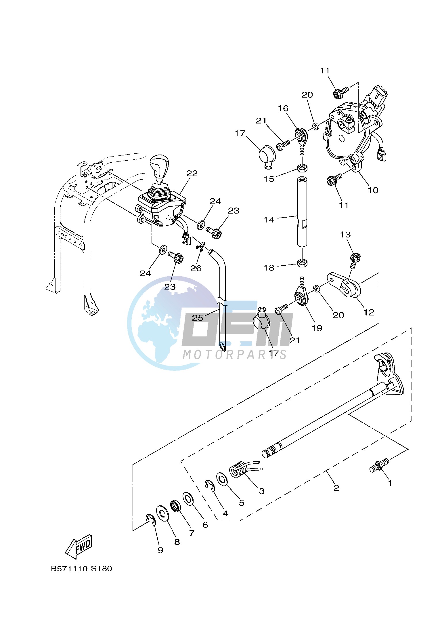 SHIFT SHAFT