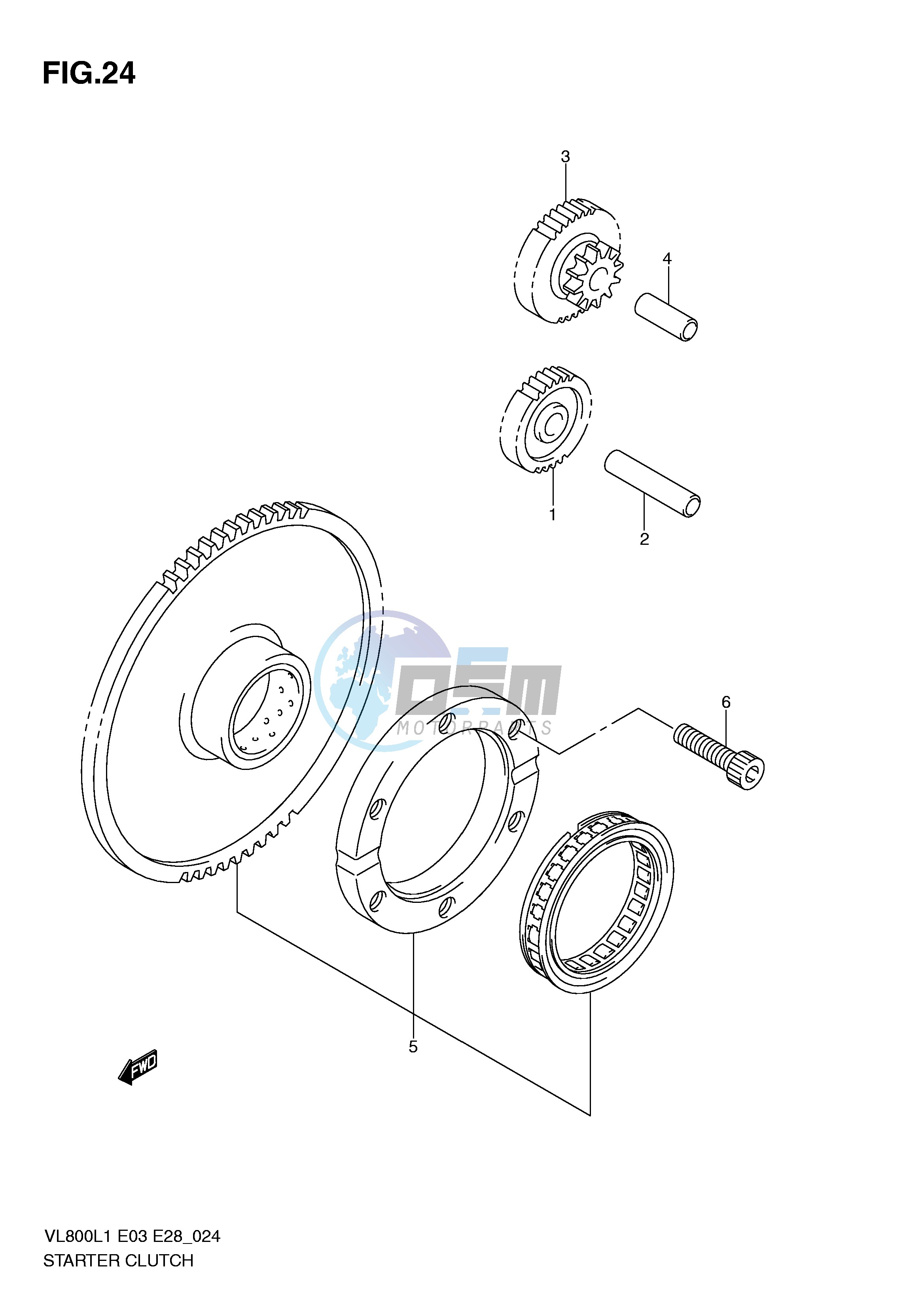 STARTER CLUTCH