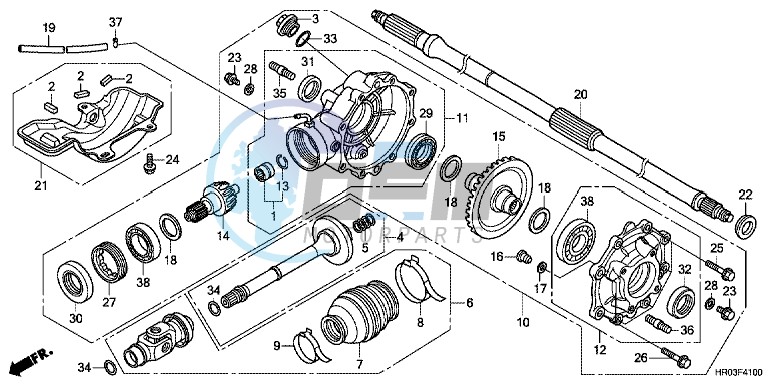 REAR FINAL GEAR