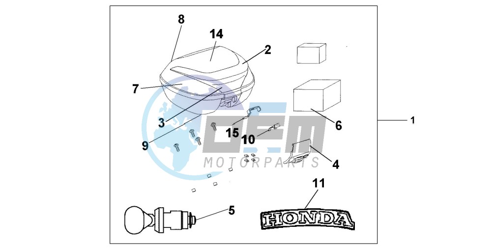 TOP BOX 35 L G-192M