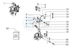 FL2 50 drawing Carburettor