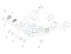 946 ARMANI 125 4T 3V ABS E3 150 (NAFTA) drawing Stand/s