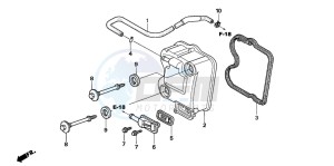 SH150R 125 drawing CYLINDER HEAD COVER