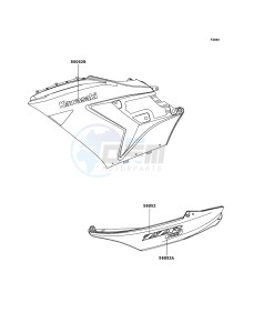 ZZR1400 ZX1400A7F FR GB XX (EU ME A(FRICA) drawing Decals