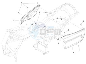 Audace 1400 USA-CND 1380 drawing Central body