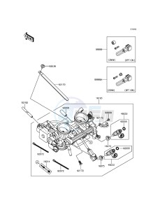 ER-6N ER650EEF XX (EU ME A(FRICA) drawing Throttle