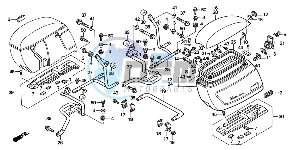 SADDLEBAG (GL1500CT)