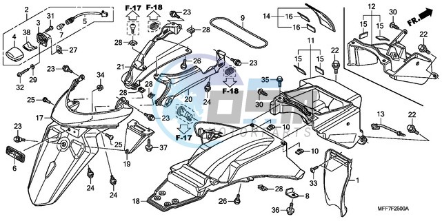 REAR FENDER