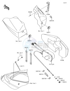 JET SKI ULTRA 310R JT1500NGF EU drawing Control