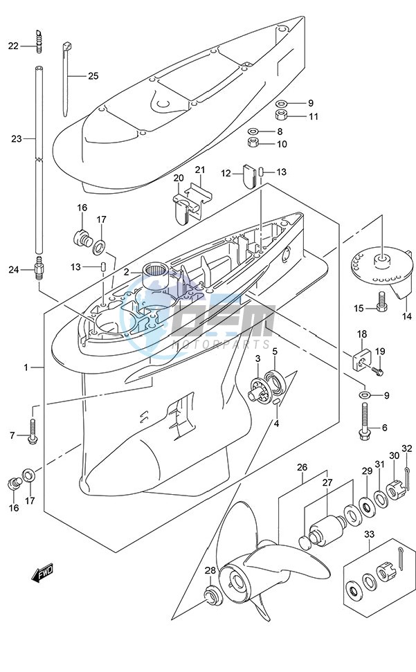 Gear Case (C/R)