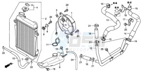 SH300AR drawing RADIATOR