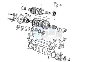 SMT 50 drawing Gear box