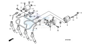 CB600FA3A UK - (E / ABS MKH ST) drawing IGNITION COIL