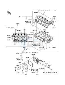 JET SKI STX-12F JT1200-D1 FR drawing Crankcase