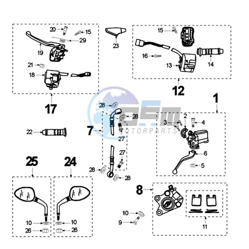 BRAKING SYSTEM CLB HANDLE