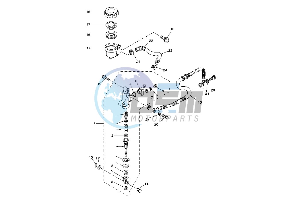 REAR MASTER CYLINDER