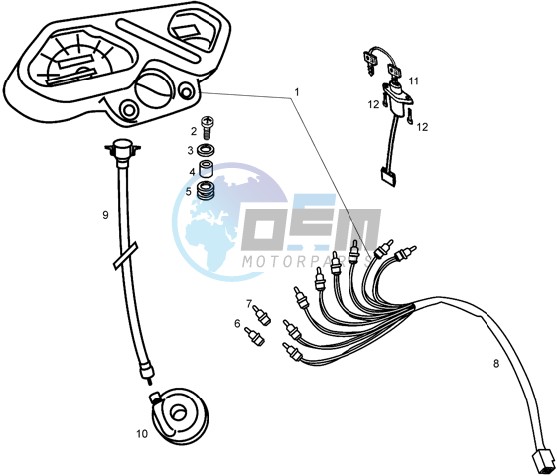 Speedometer and components