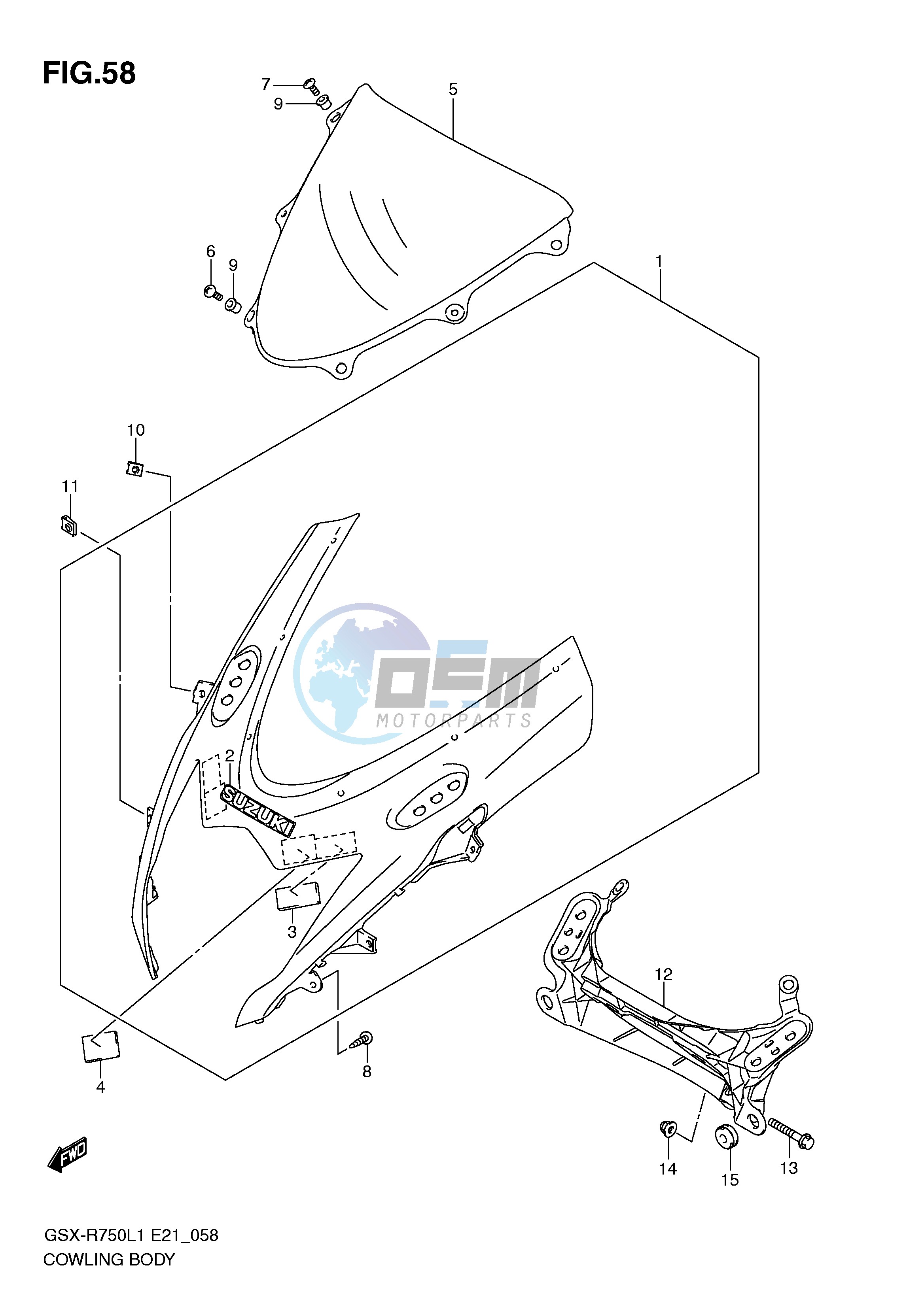 COWLING BODY