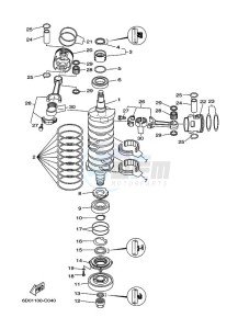 Z250D drawing CRANKSHAFT--PISTON