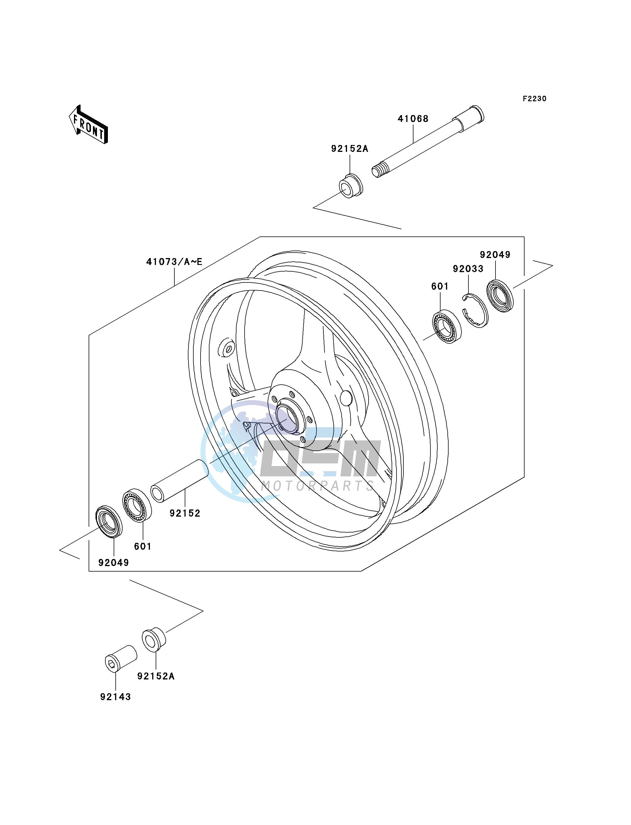 FRONT WHEEL