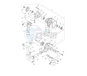 FZ8-NA 800 drawing WATER PUMP