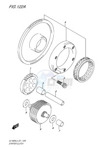 DL1000 ABS V-STROM EU drawing STARTER CLUTCH