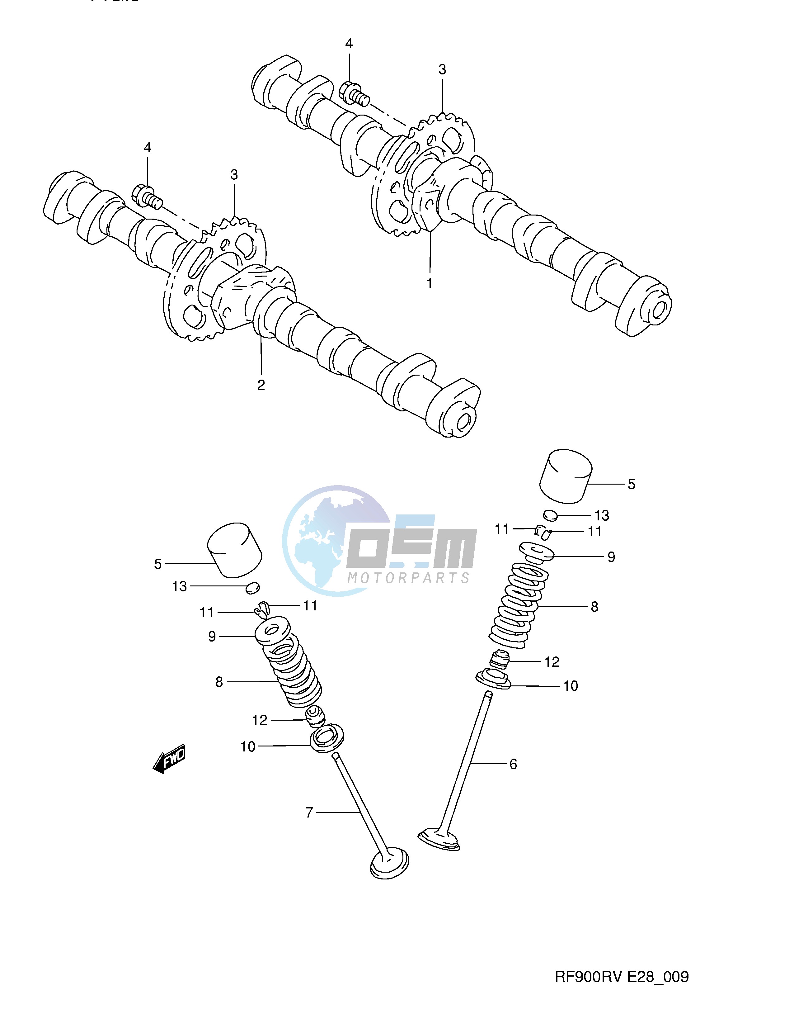 CAM SHAFT - VALVE