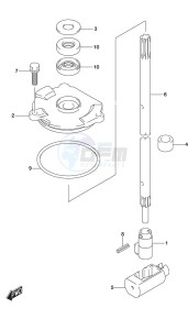 DF 140A drawing Shift Rod