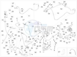 MP3 500 LT E4 Sport - Business (EMEA) drawing ABS Brake system