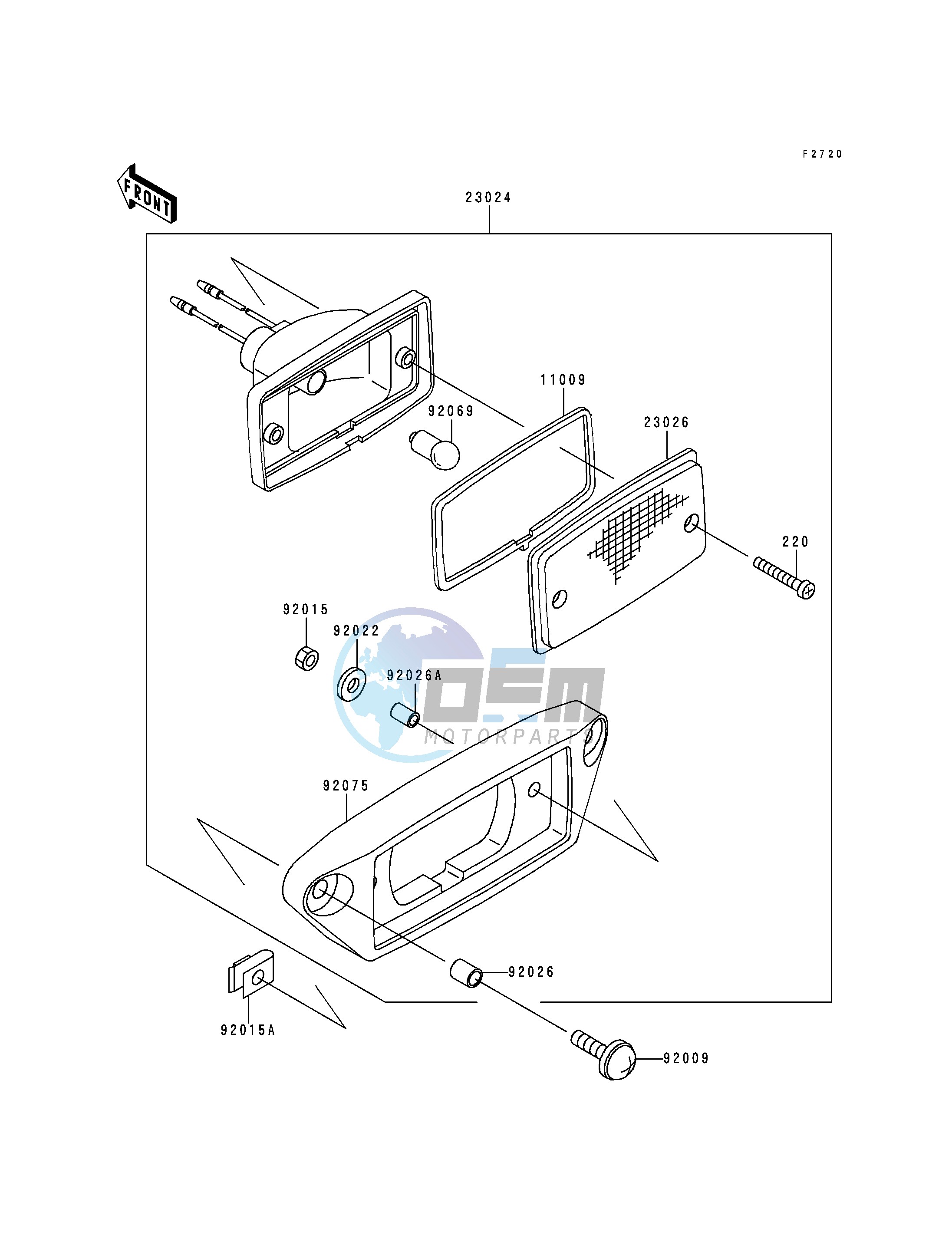 TAILLIGHT-- S- -