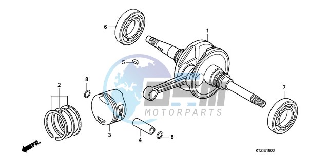 CRANKSHAFT/PISTON