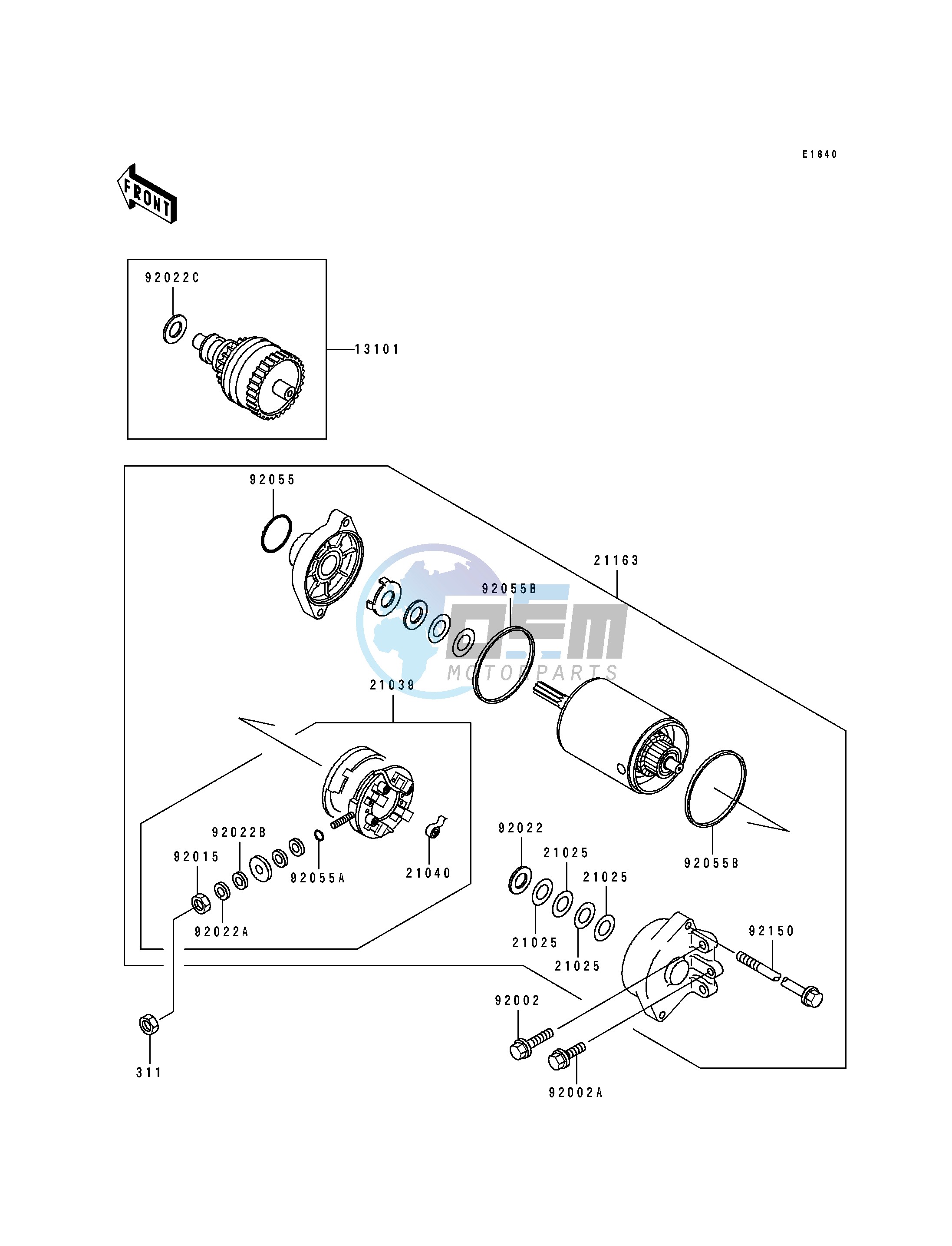 STARTER MOTOR