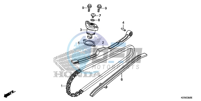 CAM CHAIN/TENSIONER