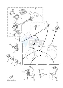 MTN850-A MTN-850-A MT-09 ABS (BS21) drawing ELECTRICAL 2