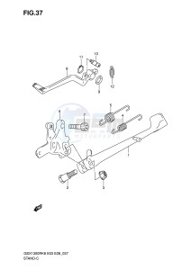 GSX1300R (E3-E28) Hayabusa drawing STAND