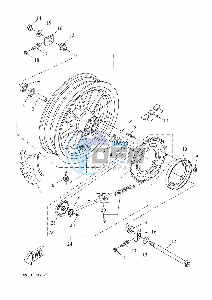 REAR WHEEL