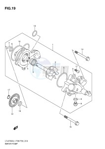 LT-A750X (P28-P33) drawing WATER PUMP