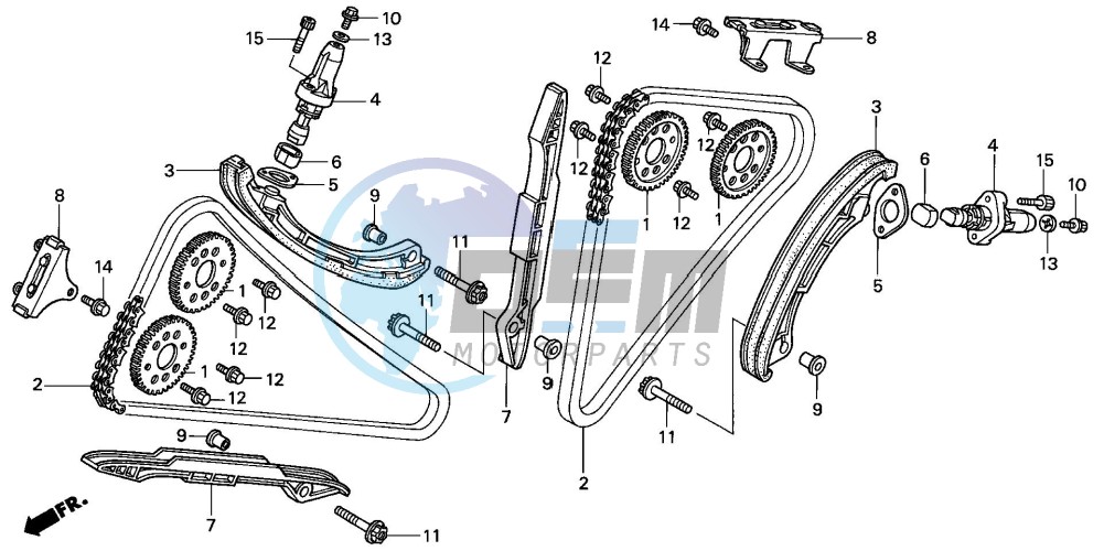 CAM CHAIN/TENSIONER