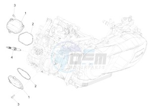 SUPER GTS 125 4T 3V IGET ABS E3 (APAC) drawing Cylinder head cover