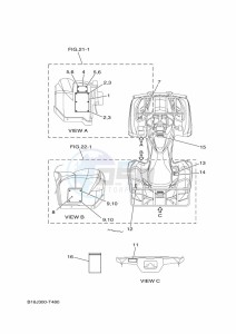 YFM700FWBD KODIAK 700 EPS (B5KN) drawing EMBLEM & LABEL 1