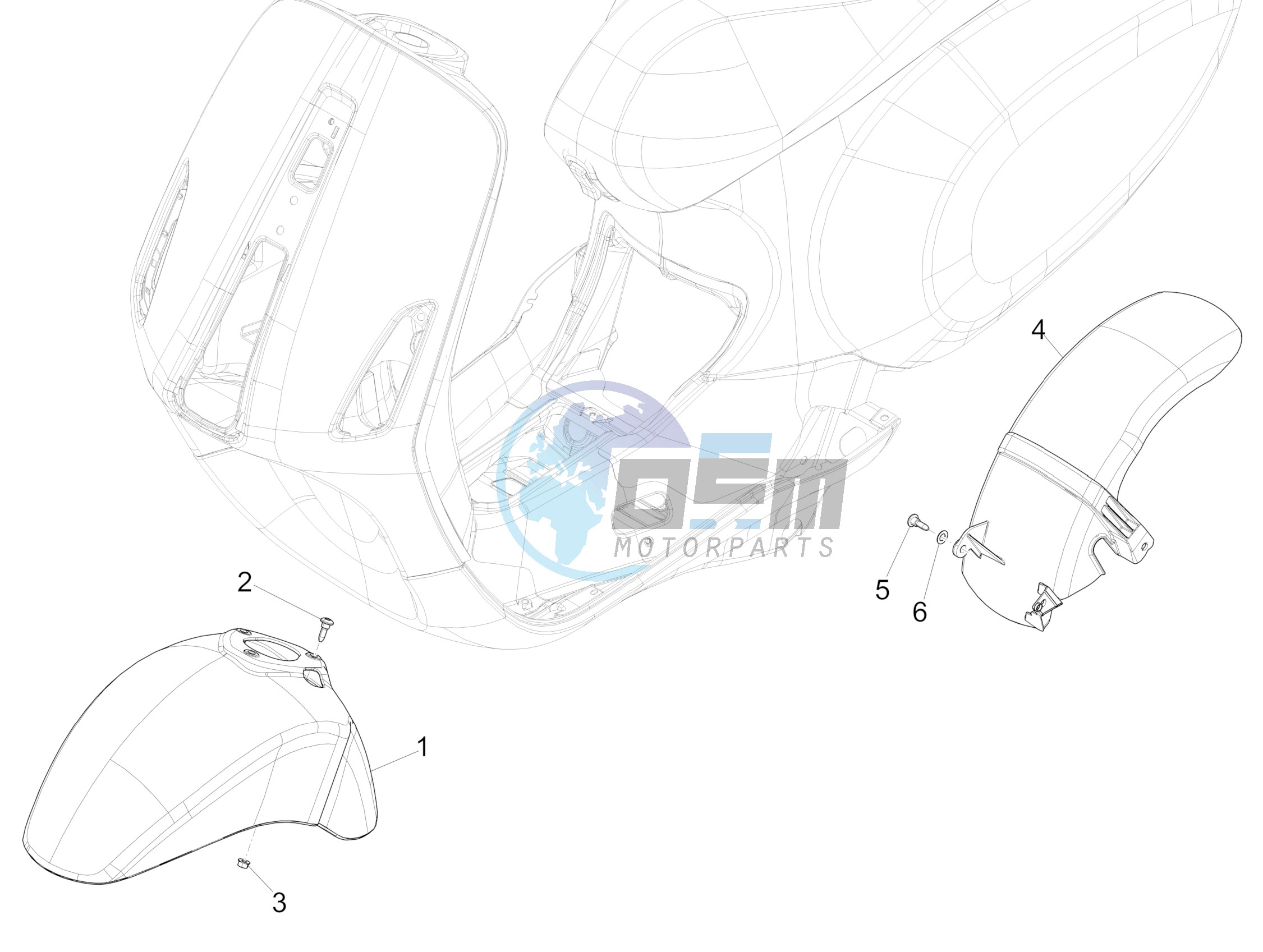 Wheel housing - Mudguard