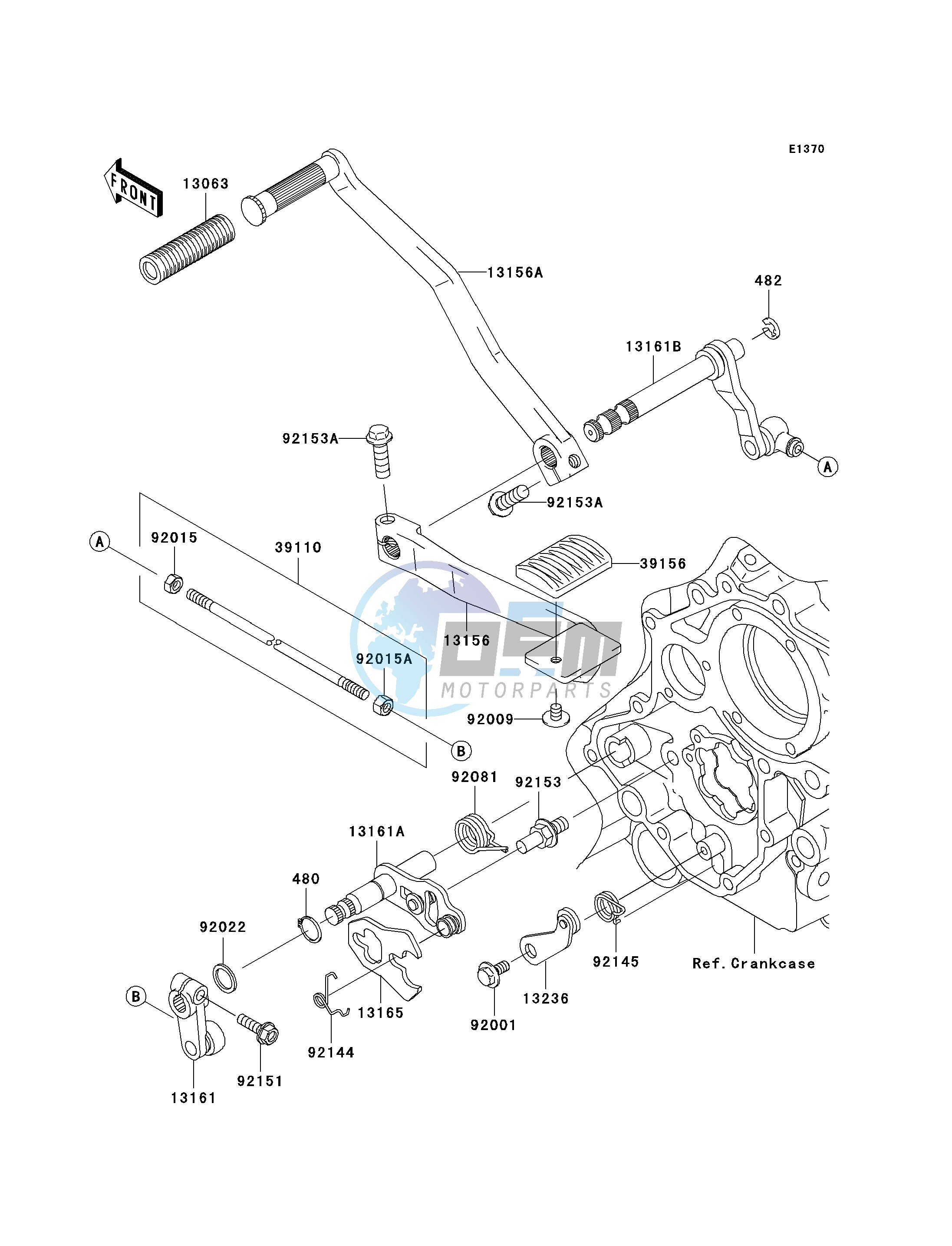 GEAR CHANGE MECHANISM